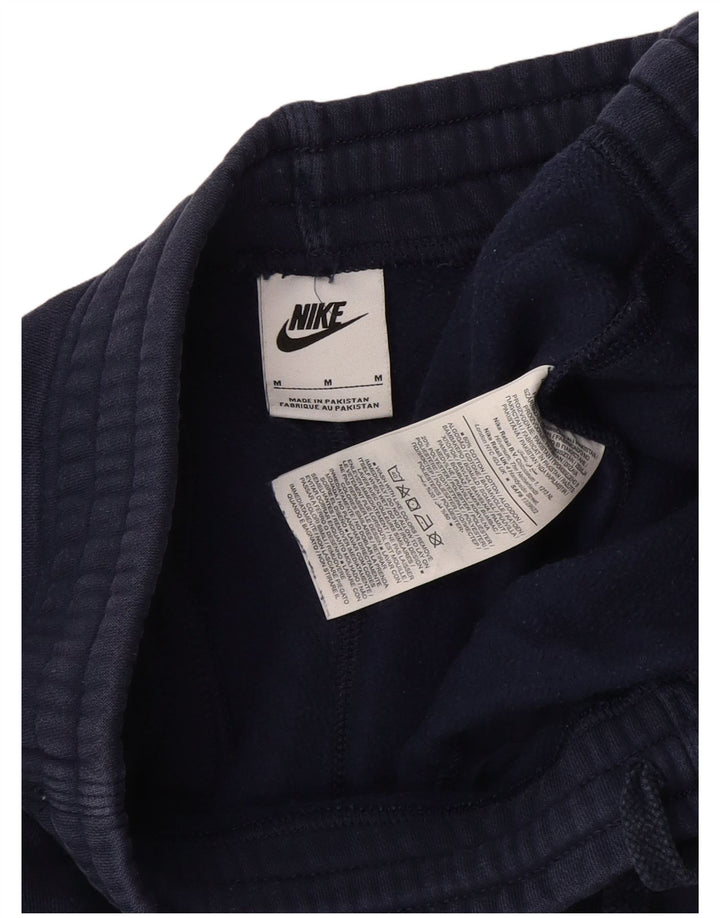 Calça de treino masculina Nike joggers médio azul marinho algodão