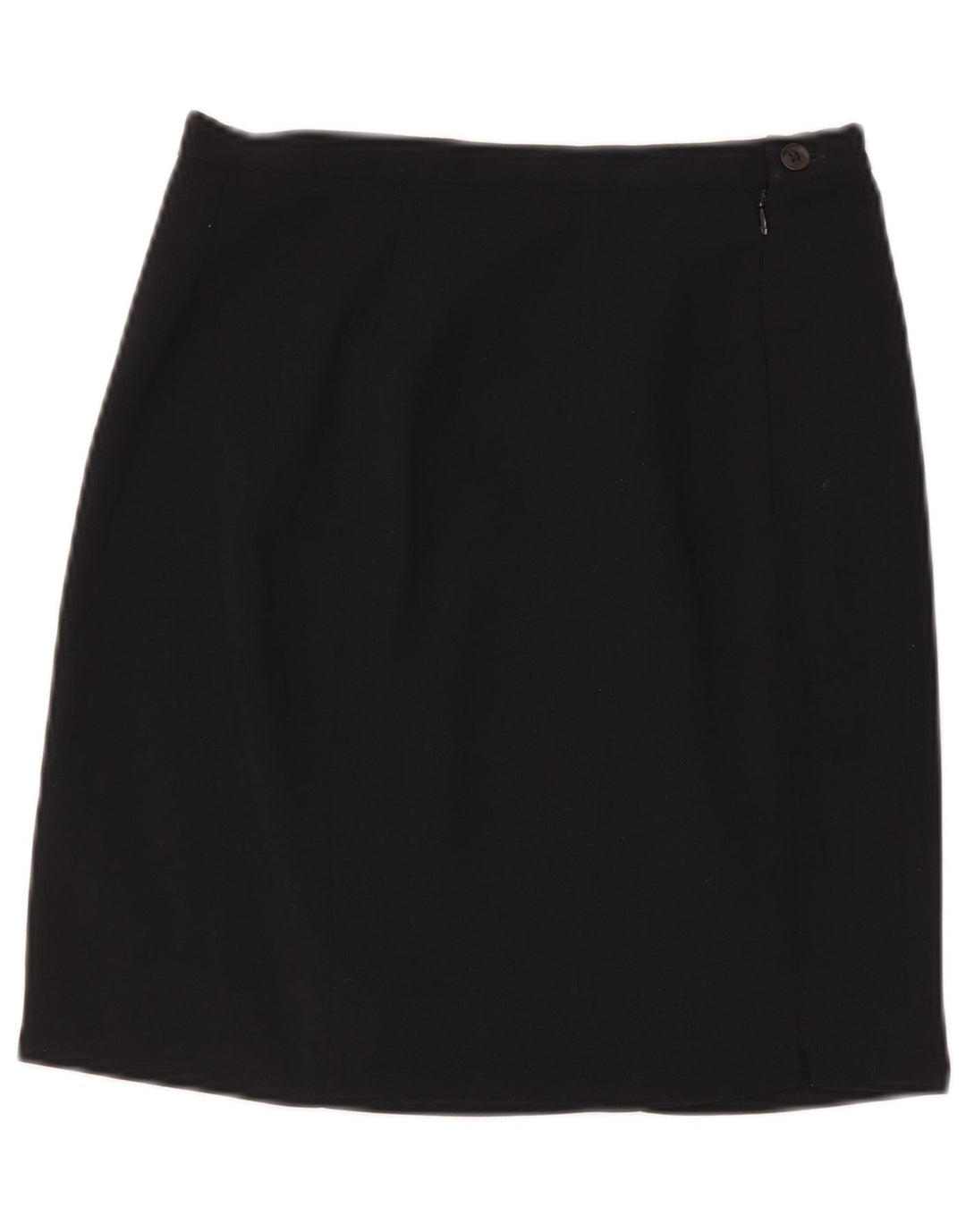 Mini saia feminina Zara EU 40 médio W30 azul marinho poliéster