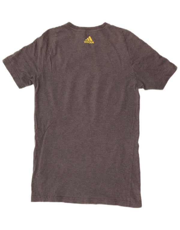 Top Camiseta Adidas Meninas Graphic 15-16 Anos Cinza