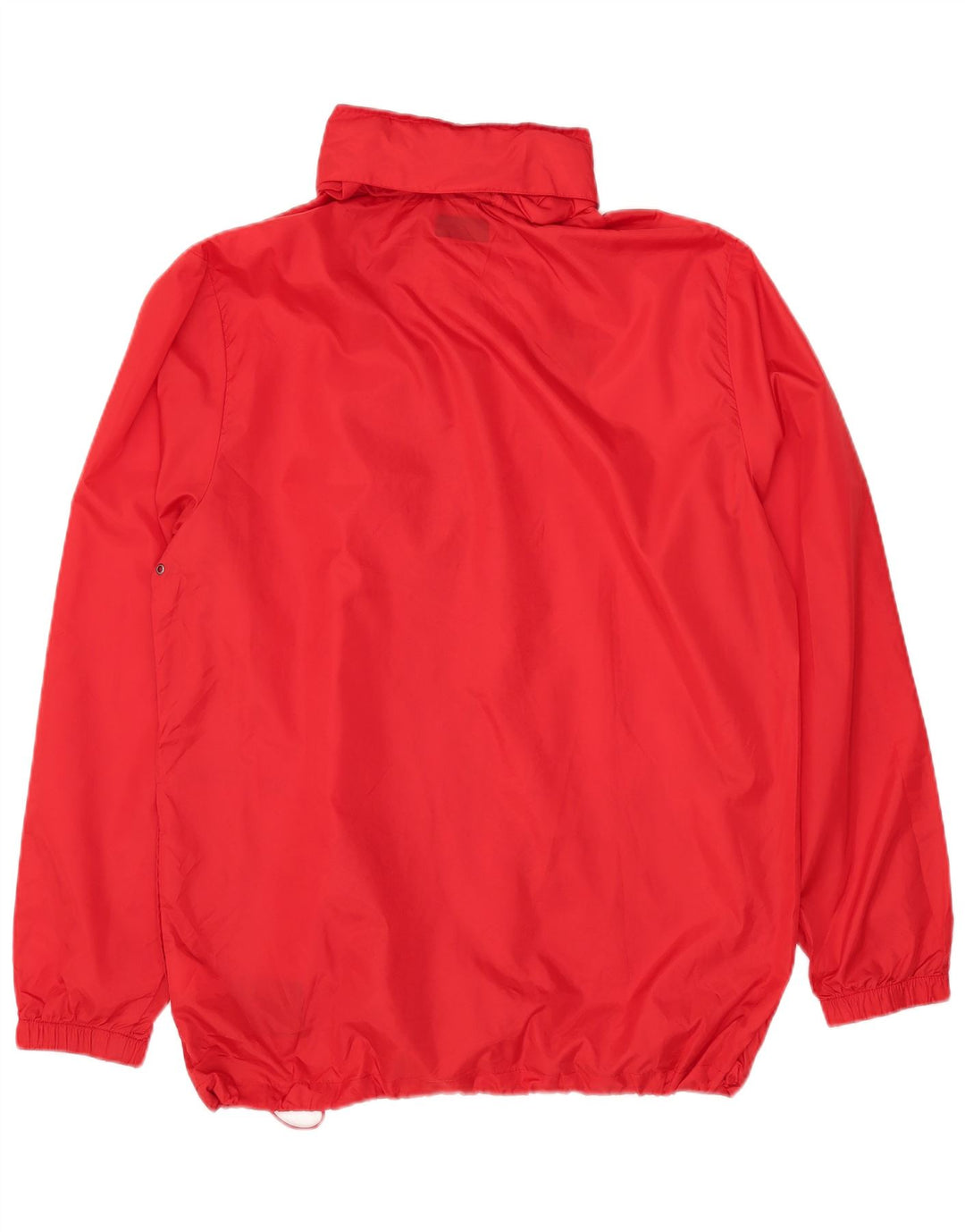 Jaqueta de chuva masculina com capuz KAPPA UK 42 XL poliéster vermelho