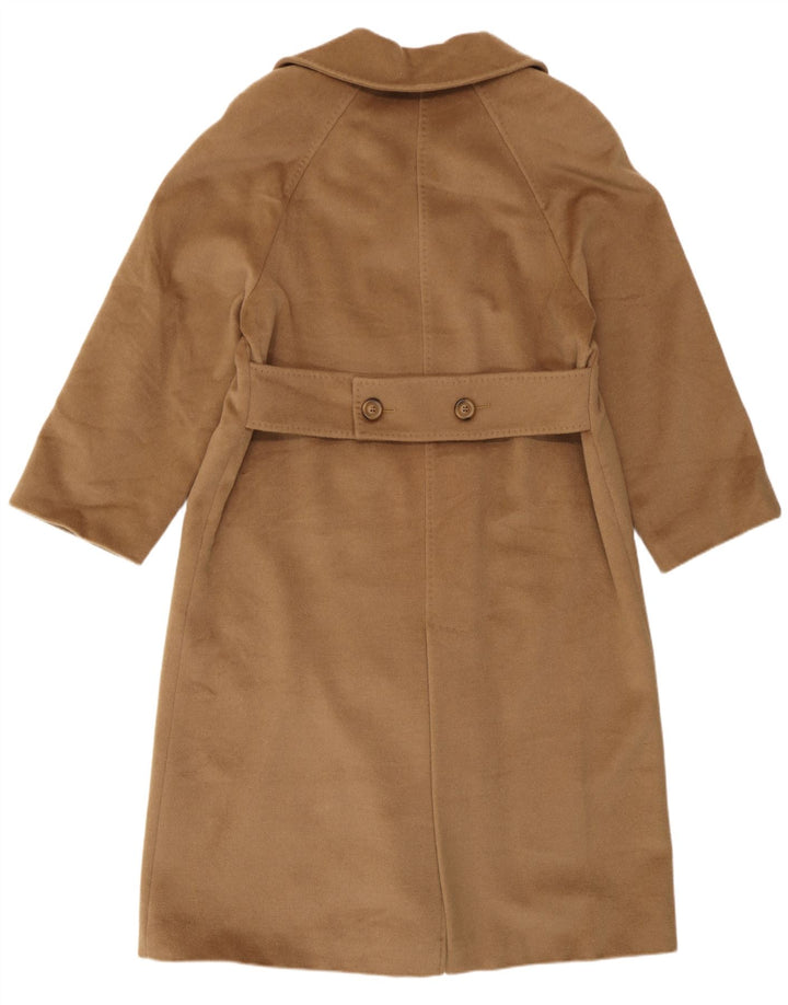 Casaco feminino Pierre Cardin com peito duplo Reino Unido 14 grande marrom