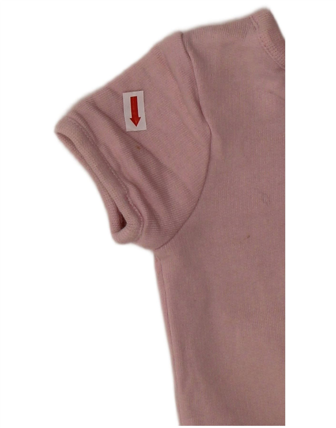 Macacão TOMMY HILFIGER para meninas de 6 a 9 meses de algodão listrado rosa