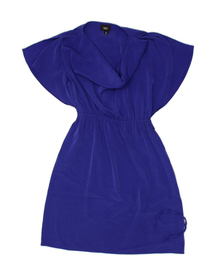 MOSSIMO Womens A-Line Dress UK 10 Small Blue Vintage Mossimo and Second-Hand Mossimo from Messina Hembry 