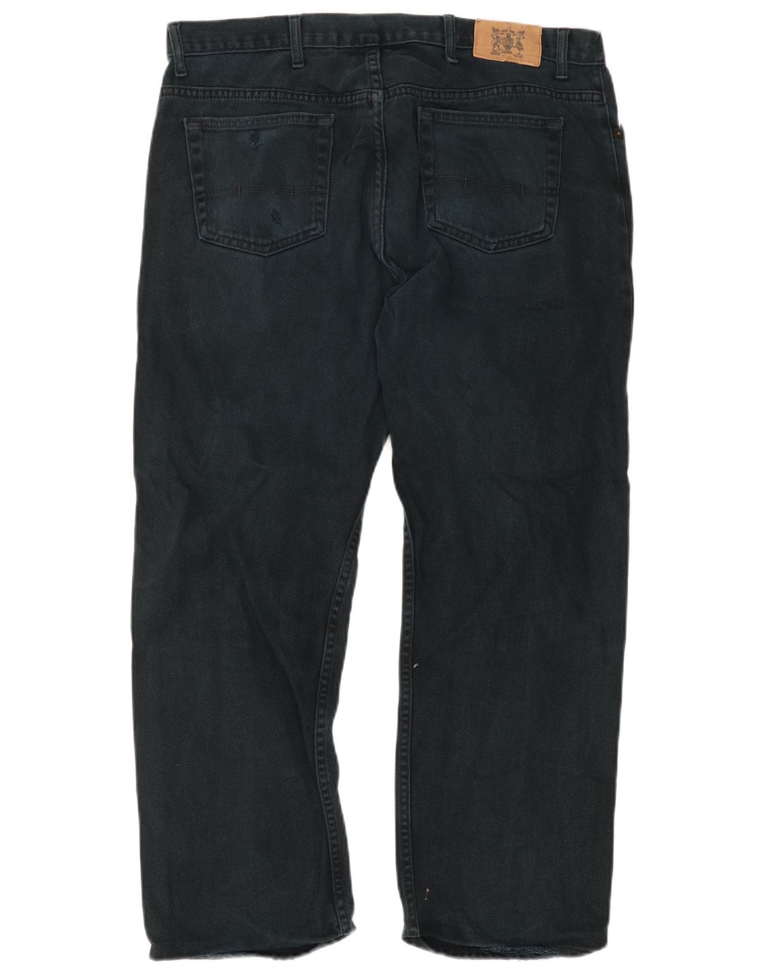 Jeans retos masculinos Marks & Spencer W38 L29 algodão preto