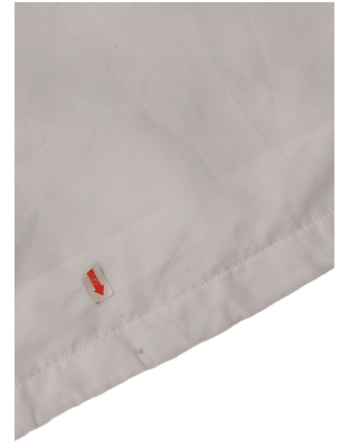 ASICS Mens Treino Top Jacket Médio Branco Colourblock Poliéster