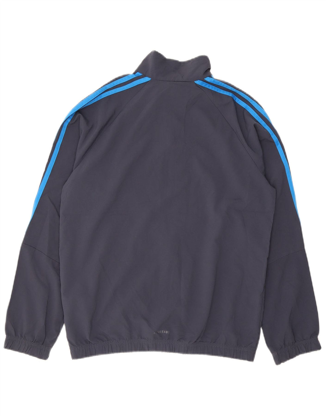 Casaco de treino Adidas Boys Aeroready Top 11-12 anos azul marinho poliéster
