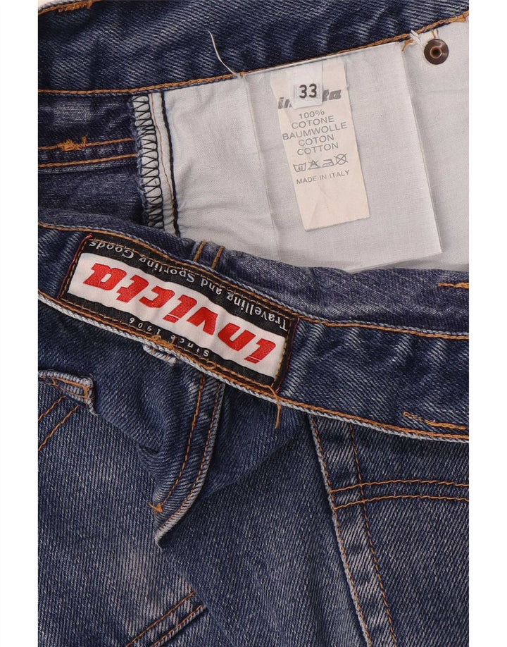Jeans retos masculinos Invicta W33 L27 algodão azul