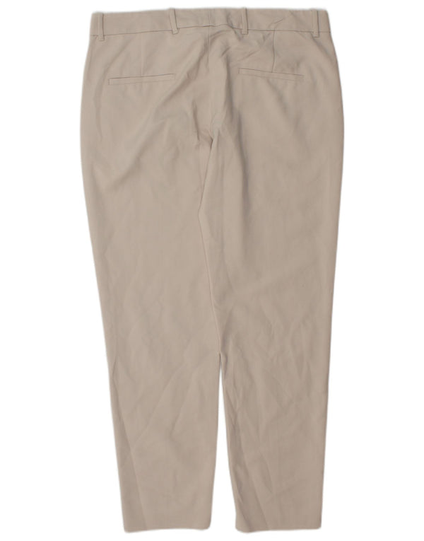 Zara Calça Chino Feminina Slim Grande W30 L28 Off White