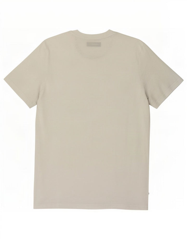 Camiseta masculina Penguin Top grande de algodão branco