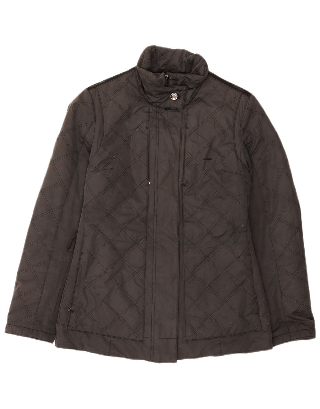 Jaqueta acolchoada feminina Geox IT 38 XS poliéster preto