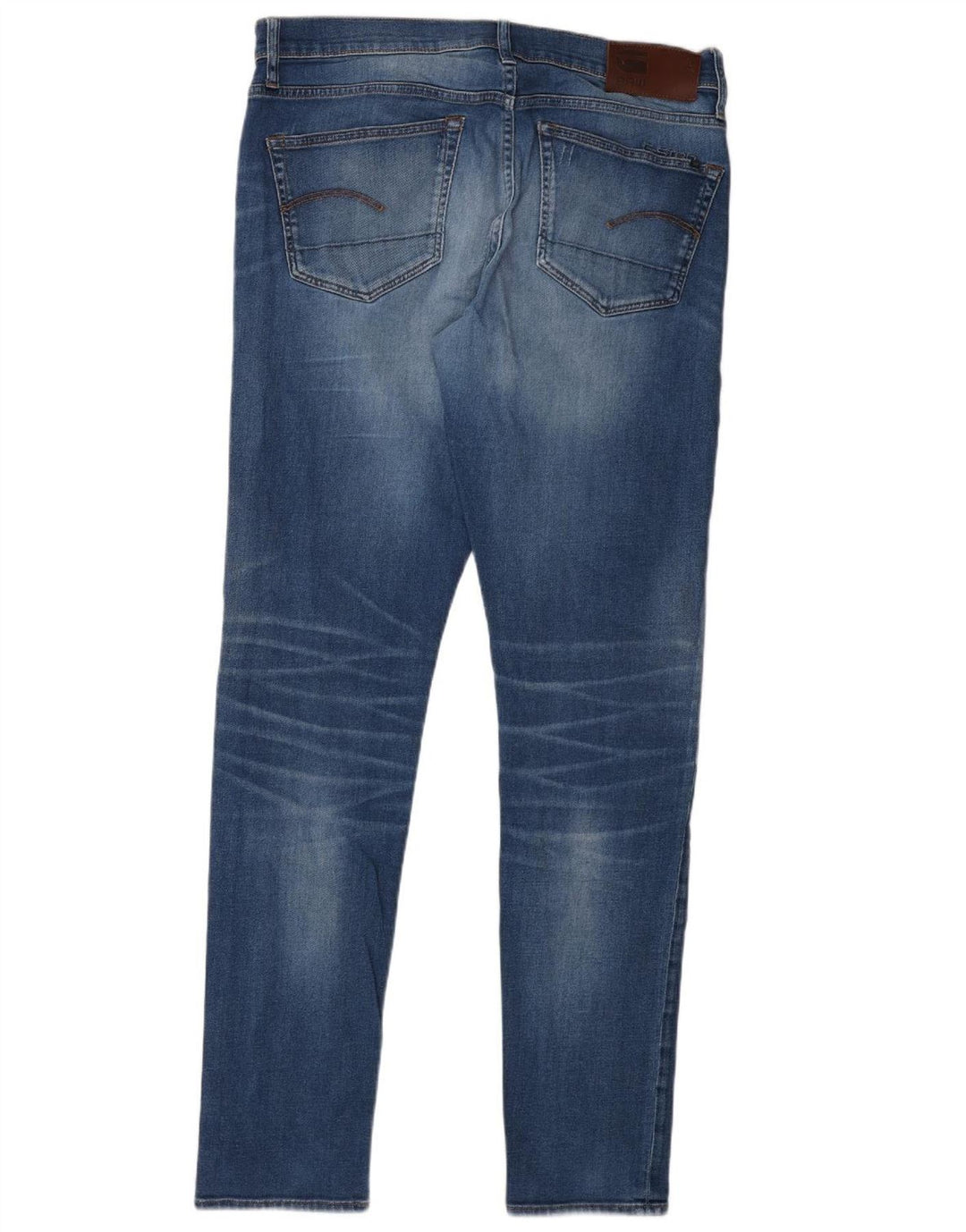 Jeans slim masculino G-STAR W34 L36 algodão azul