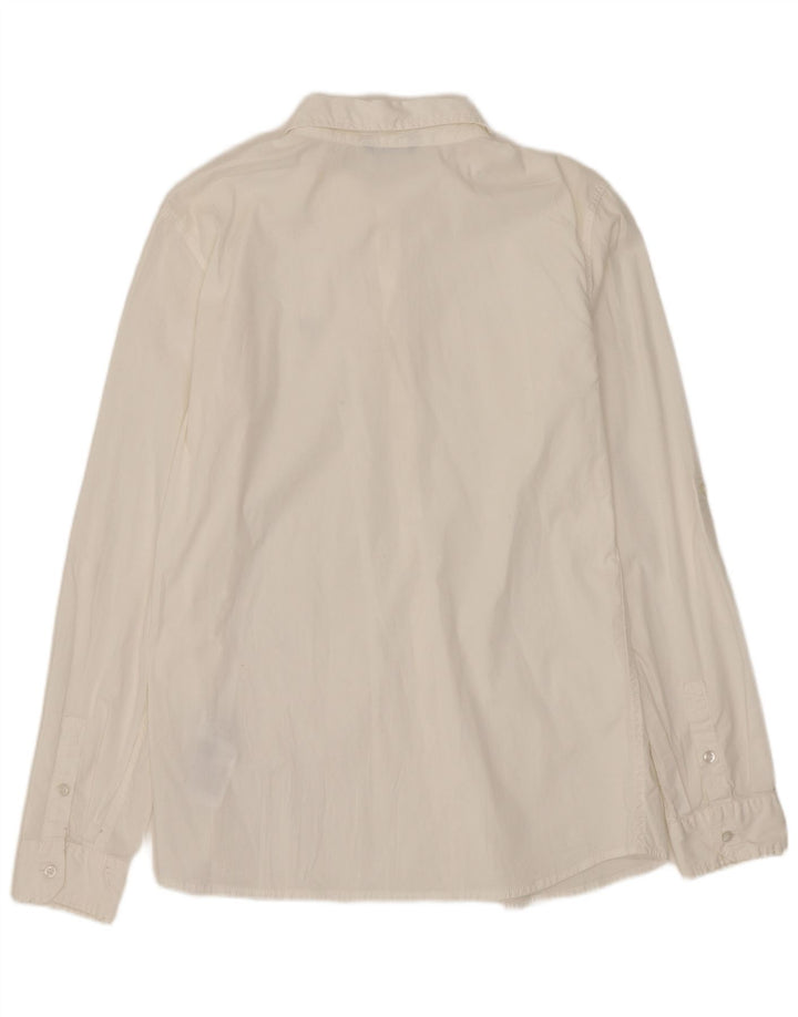 Camisa Guess Menino 15-16 Anos Algodão Branco