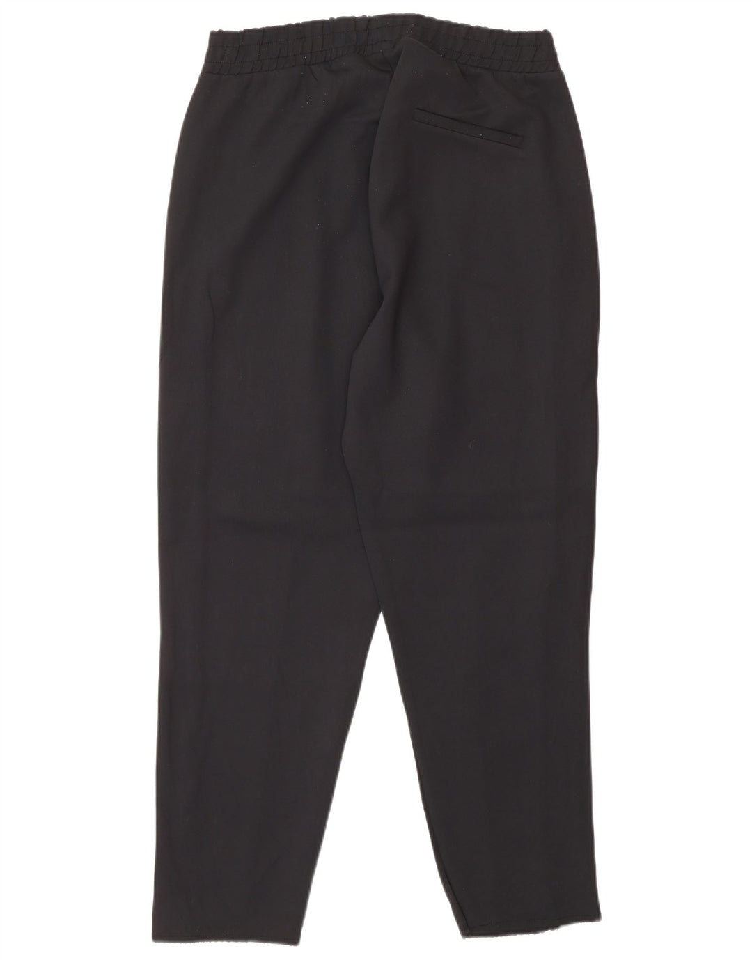 Calça de treino feminina Zara UK 12 médio preto colorblock poliamida