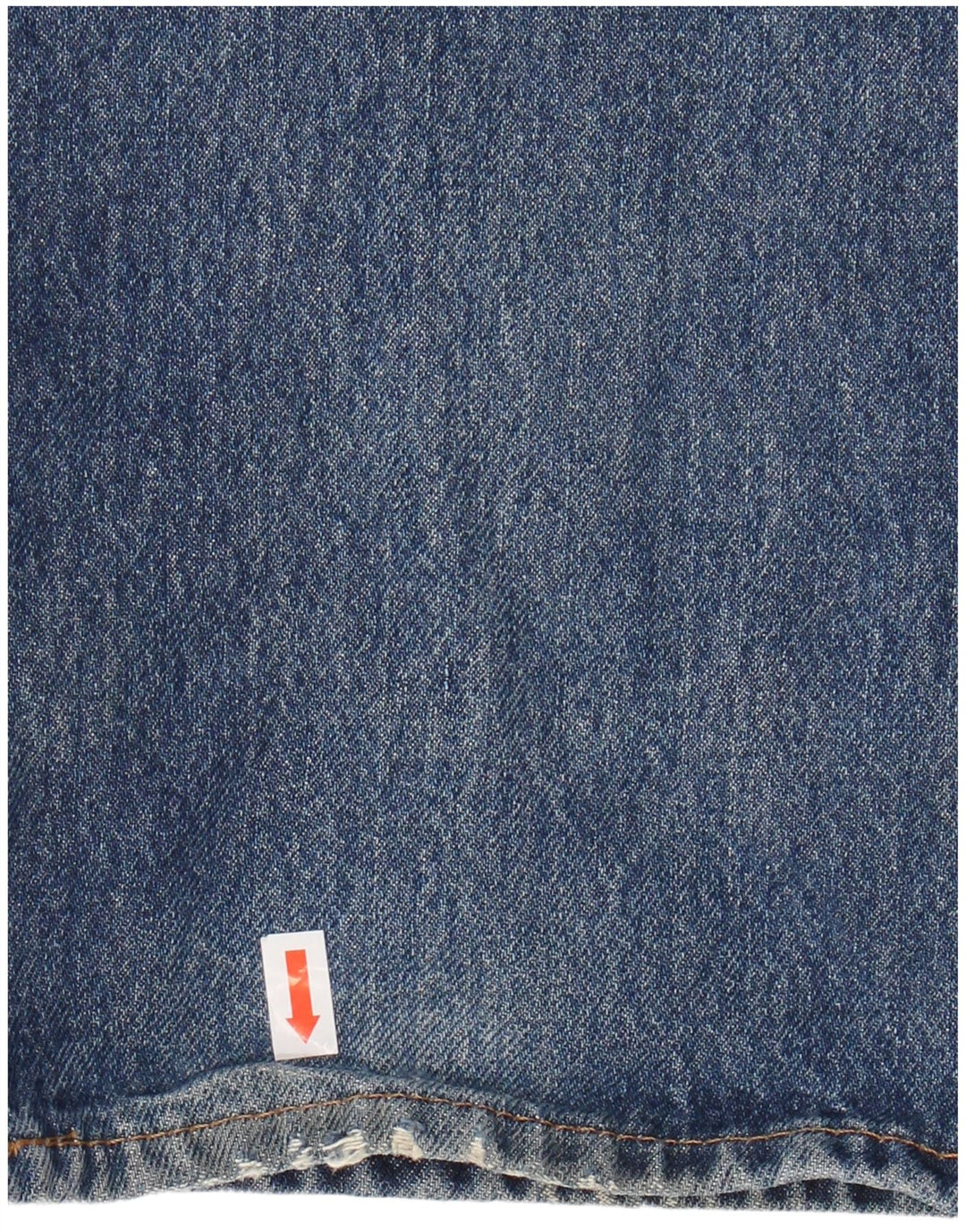 LEVI'S Masculino 501 Straight Jeans W36 L34 Azul Algodão