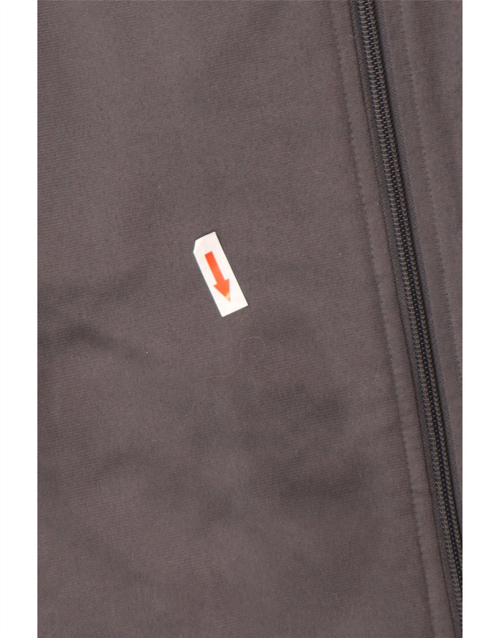 Reebok Mens Tracksuit Top Jacket Médio Cinza Poliéster