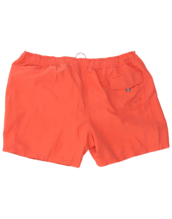 Shorts de natação masculino Marks & Spencer 2XL algodão laranja
