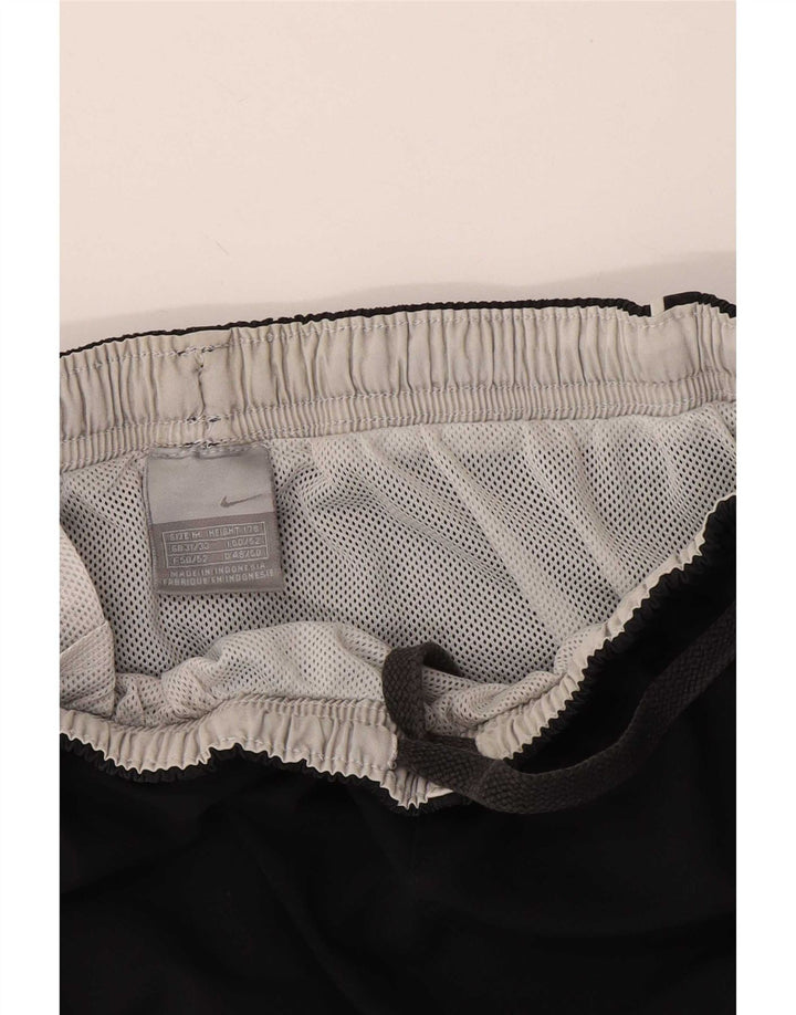 Shorts esportivos femininos Nike UK 12 poliéster preto médio