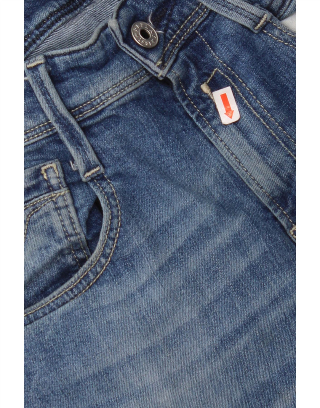 REPLAY Jeans feminino Anbass skinny W28 L32 azul