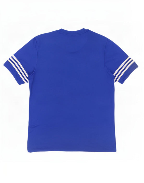 Camiseta Adidas Masculina Climalite Top XL Azul Poliéster