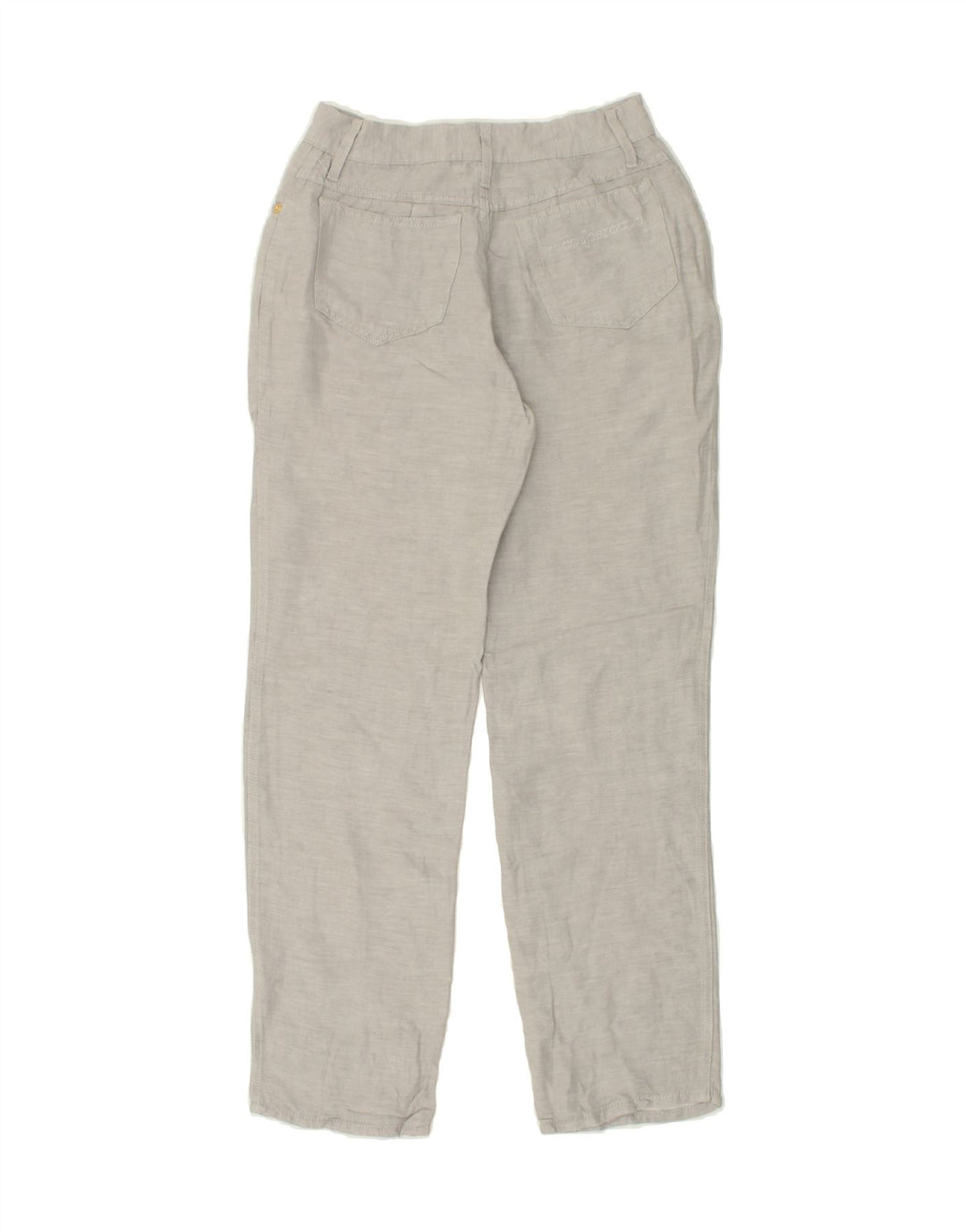 ROCCOBAROCCO Womens Straight Casual Trousers W30 L29  Grey Cotton Vintage Roccobarocco and Second-Hand Roccobarocco from Messina Hembry 