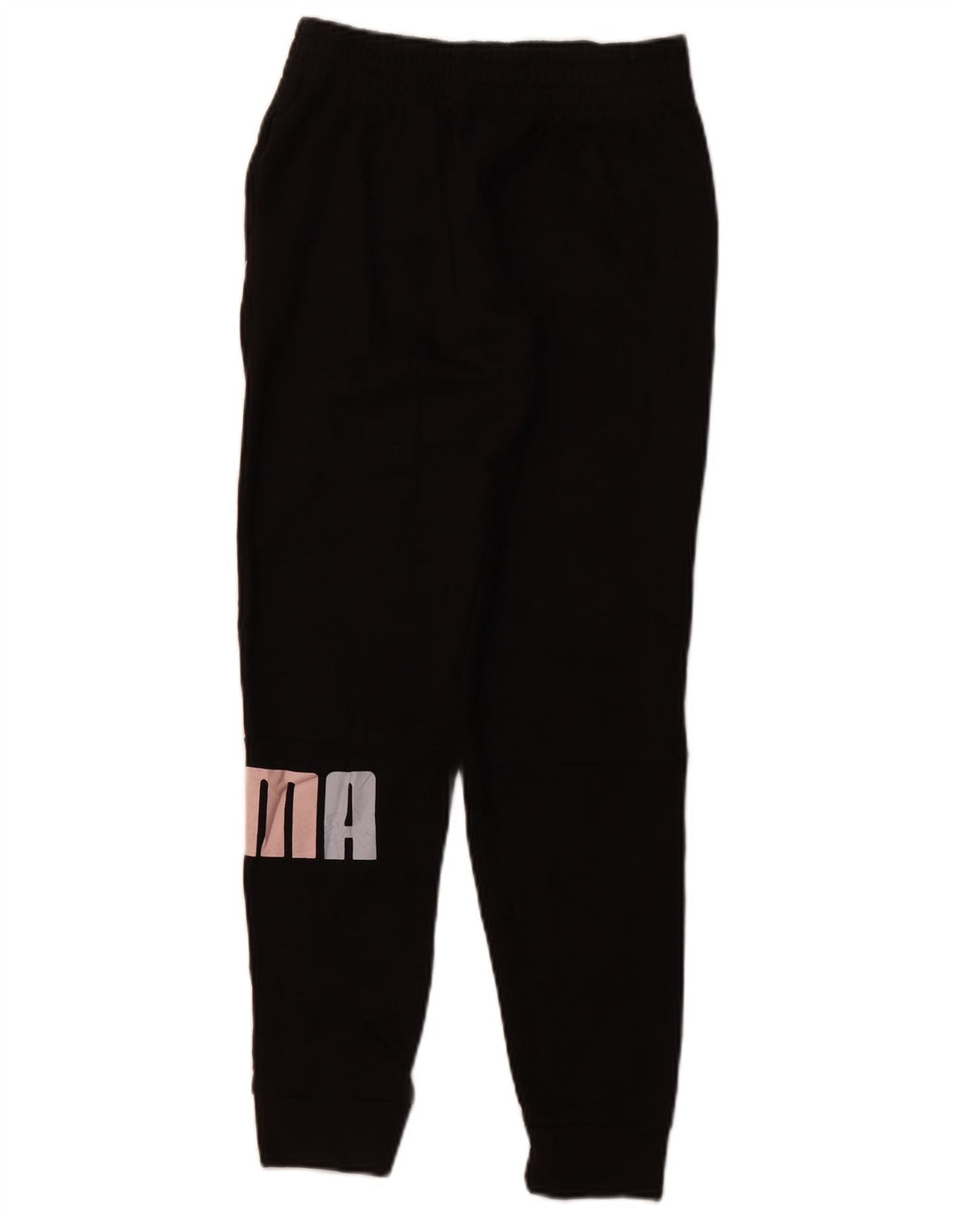 PUMA Girls Graphic Calças de treino joggers 15-16 anos XL preto