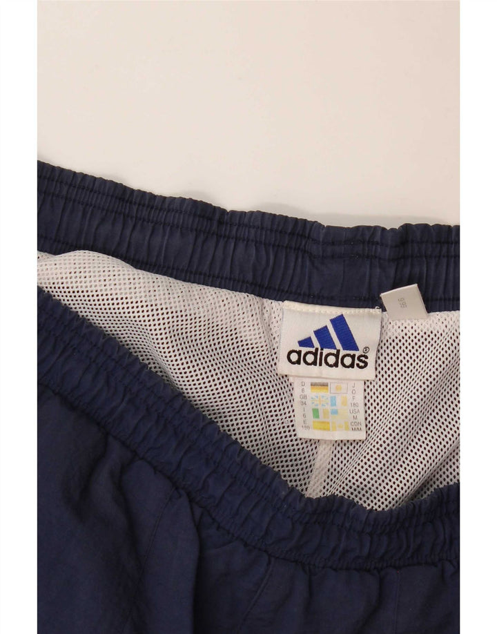 Calça de treino masculina Adidas médio azul marinho poliamida
