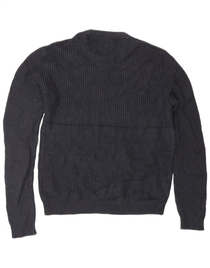 Suéter masculino Jack & Jones com gola redonda e acrílico azul marinho médio
