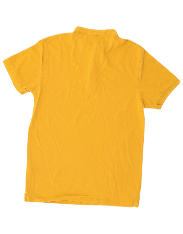 Camisa polo masculina ZARA pequena amarela