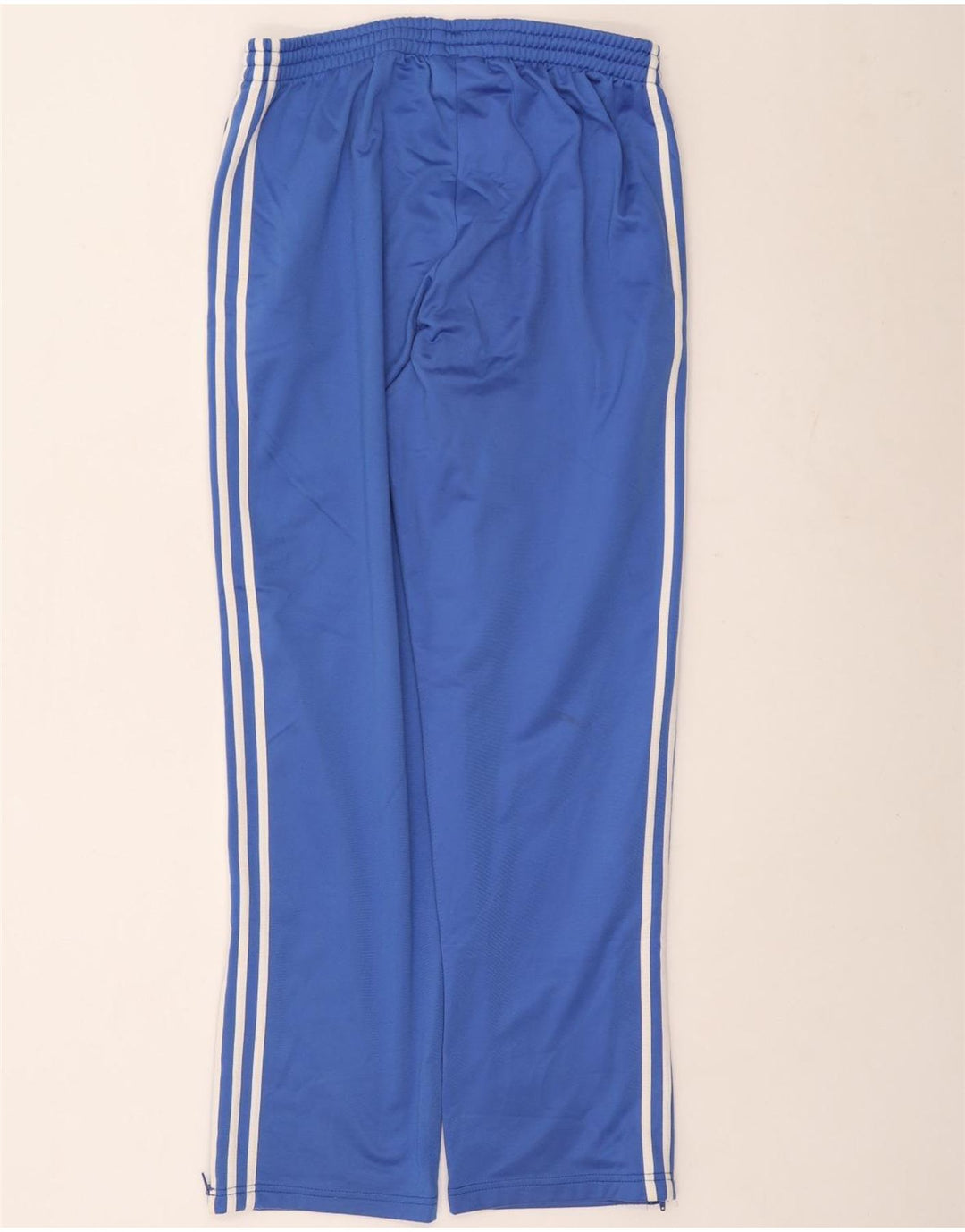 Calça de treino masculina Adidas grande poliéster azul