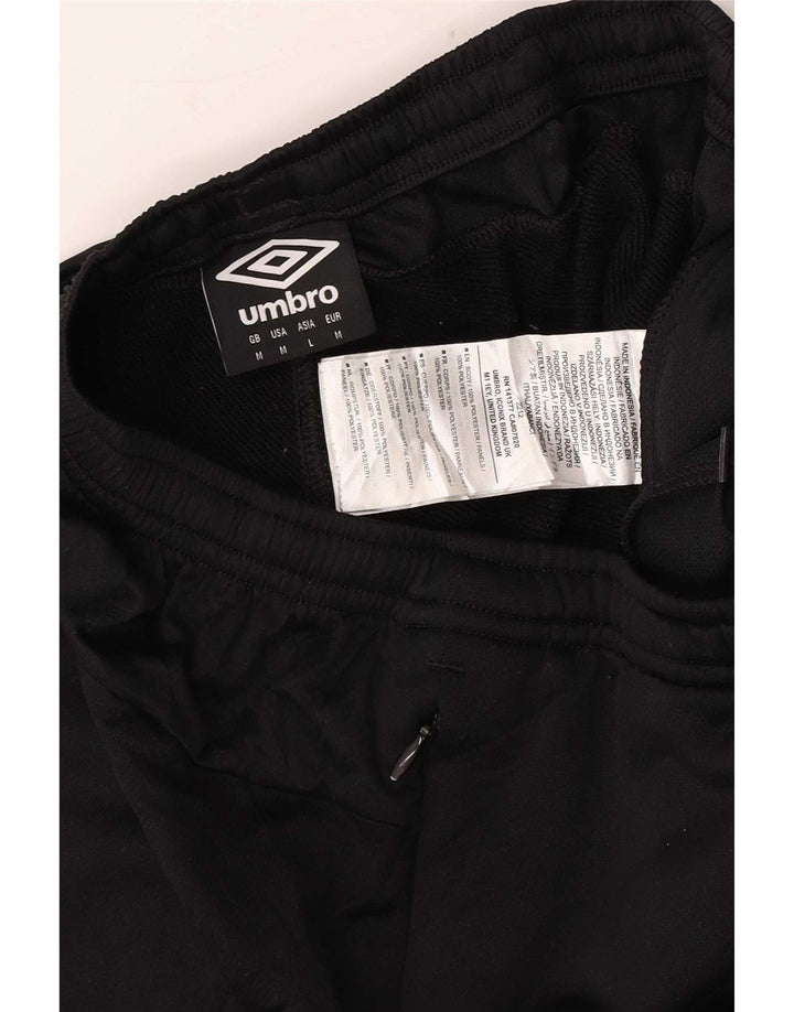 Umbro Masculino Burnley F.C. Calça Fato de Treino Gráfico Médio Preto Poliéster
