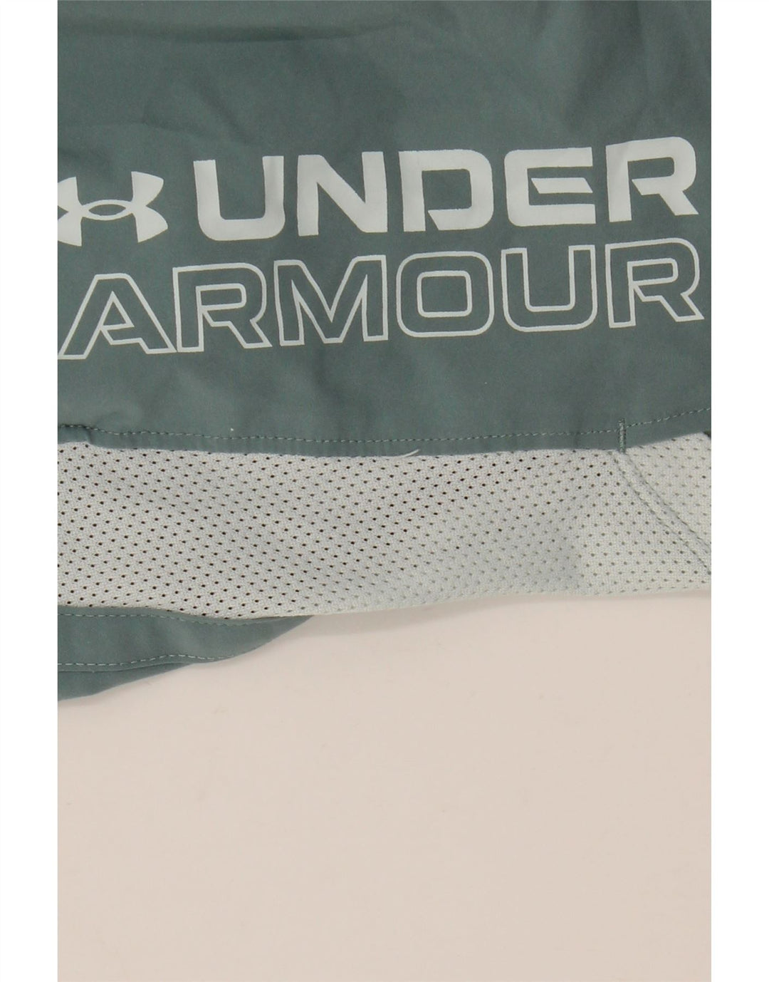 Under Armour Mens Graphic Sport Shorts Médio Verde Colorblock