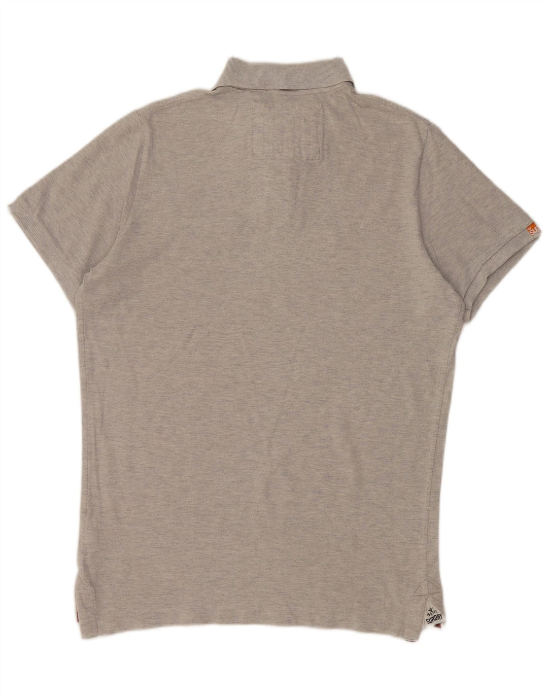 Camisa polo masculina SUPERDRY 2XL algodão cinza