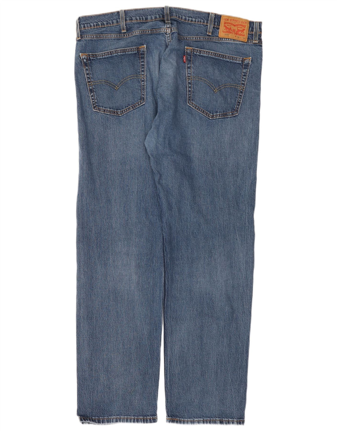 Levi's Masculino 505 Straight Jeans W40 L32 Azul Algodão