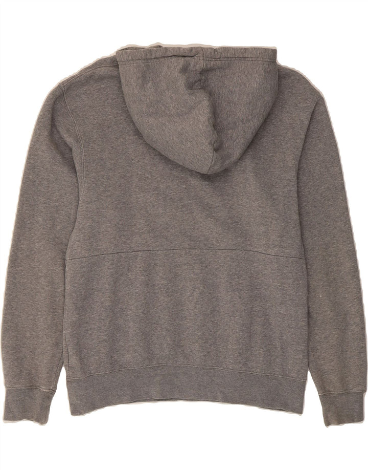 JORDAN Mens Standard Fit Hoodie Jumper Small Grey Cotton Vintage Jordan and Second-Hand Jordan from Messina Hembry 