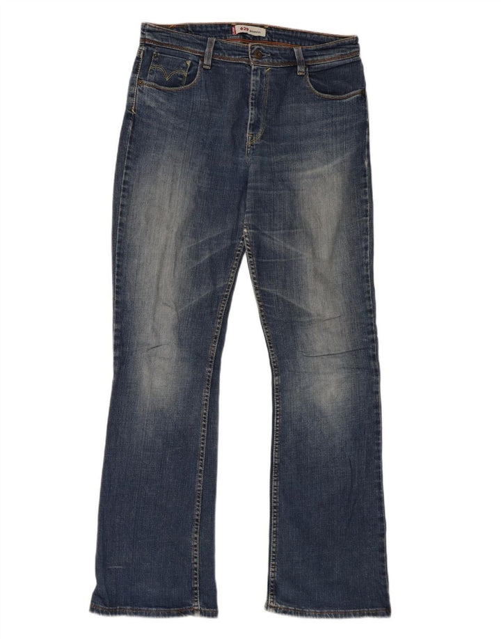 Calça jeans feminina Levi's 629 Bootcut W32 L32 azul algodão