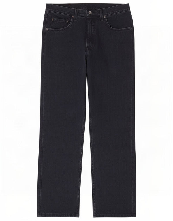 Calça jeans masculina Marks & Spencer Blue Harbor Straight W34 L31 algodão marinho