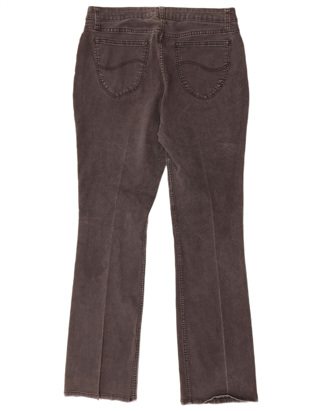 Lee Womens Riders Mid Rise Bootcut Jeans W32 L31 Cinza