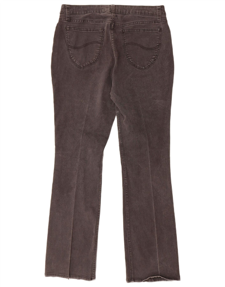 Lee Womens Riders Mid Rise Bootcut Jeans W32 L31 Cinza