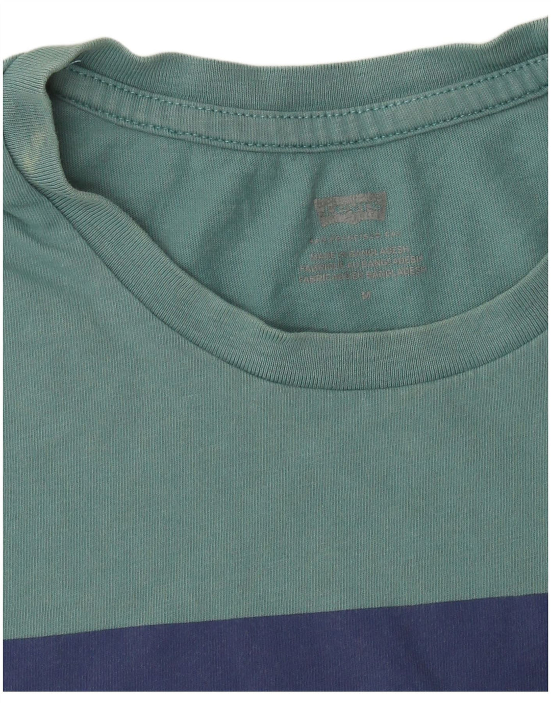 Camiseta gráfica masculina Levi's Top verde médio