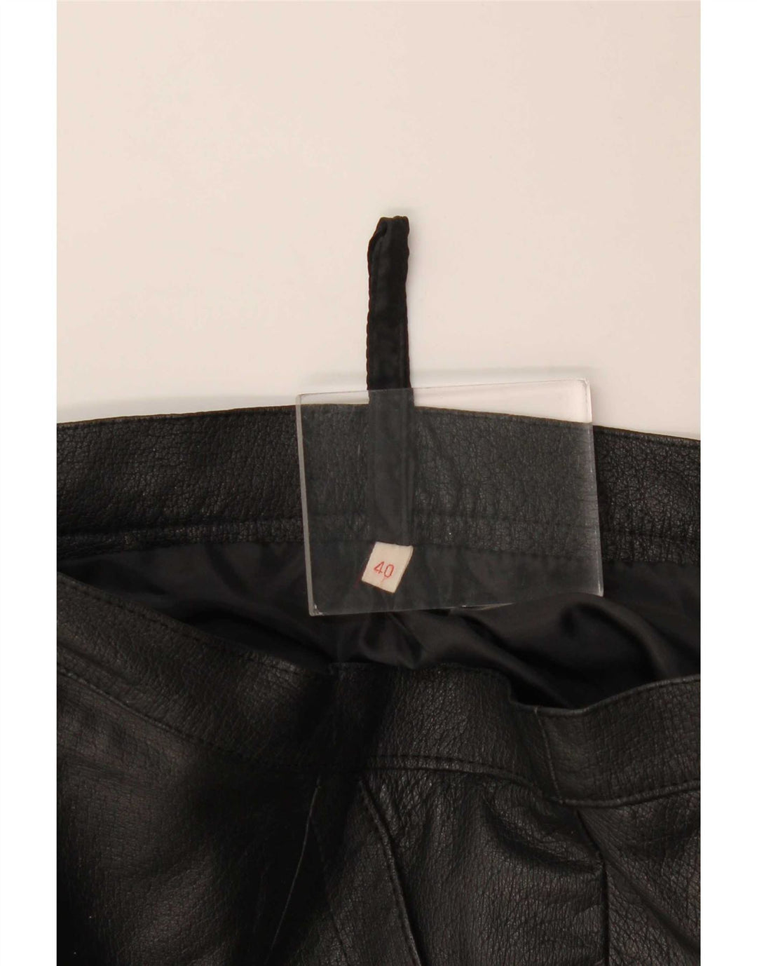 Saia reta feminina vintage EU 40 médio W30 preta