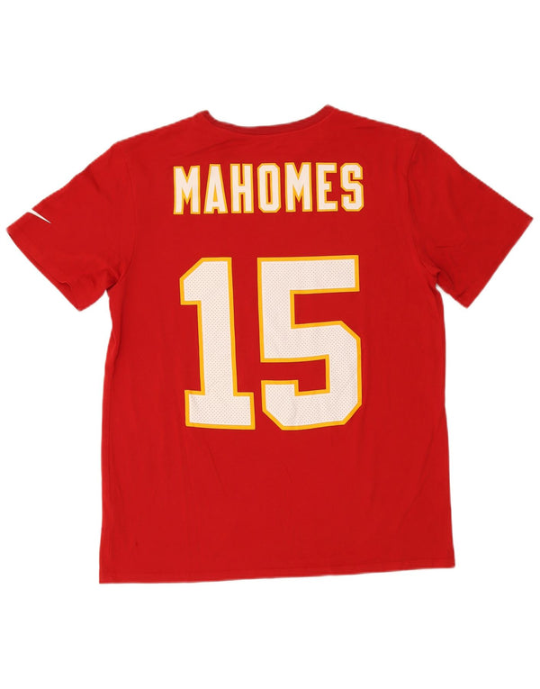 Camiseta Nike masculina Kansas City Chiefs com estampa gráfica grande de algodão vermelho