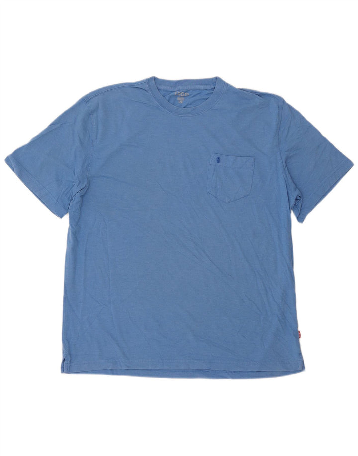 Camiseta masculina Izod Top grande azul