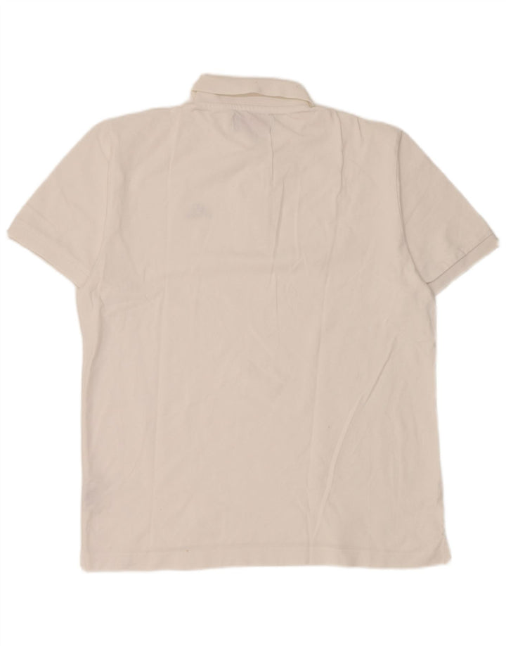 Camisa polo masculina Kappa grande algodão branco
