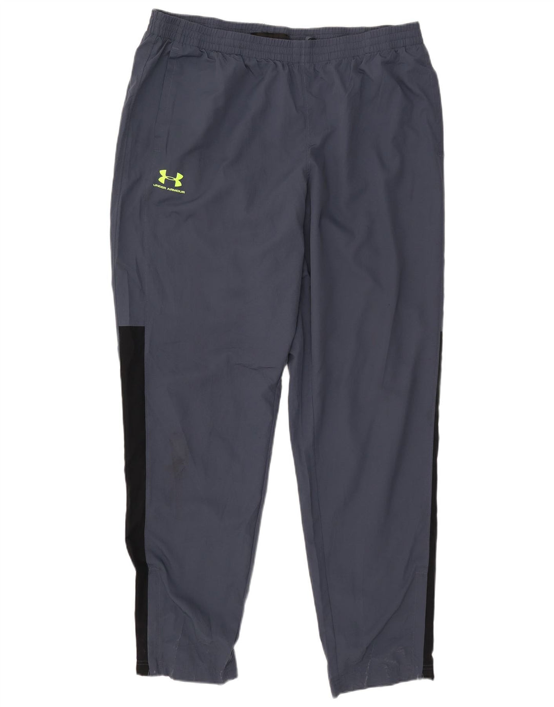 Calça de treino masculina UNDER ARMOUR 2XL poliéster colorblock azul marinho