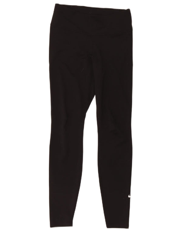 Leggings Nike Dri Fit UK 14 Médio Preto Poliéster