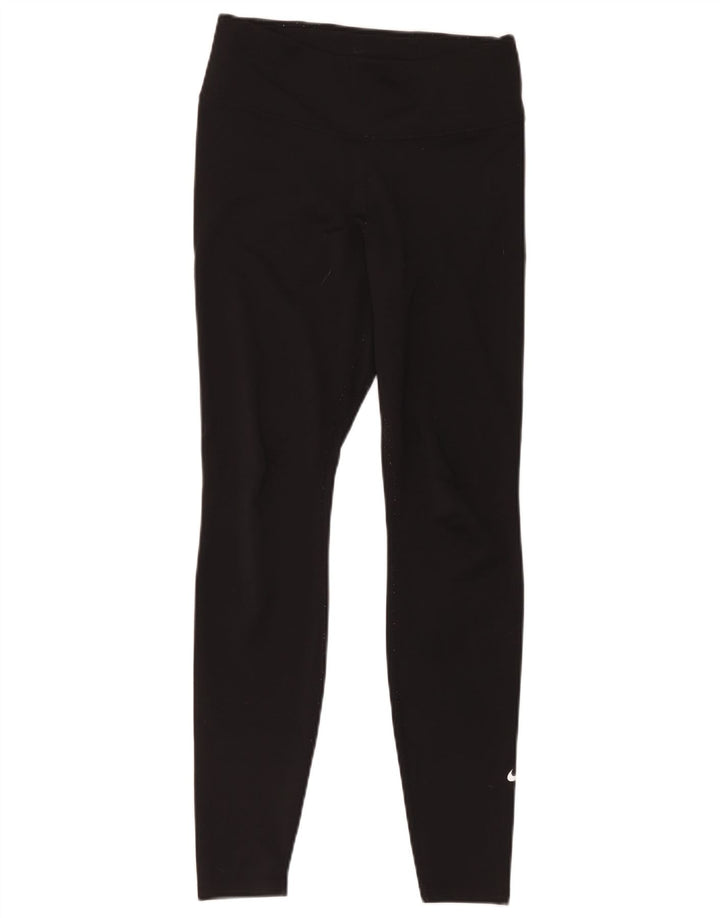 Leggings Nike Dri Fit UK 14 Médio Preto Poliéster