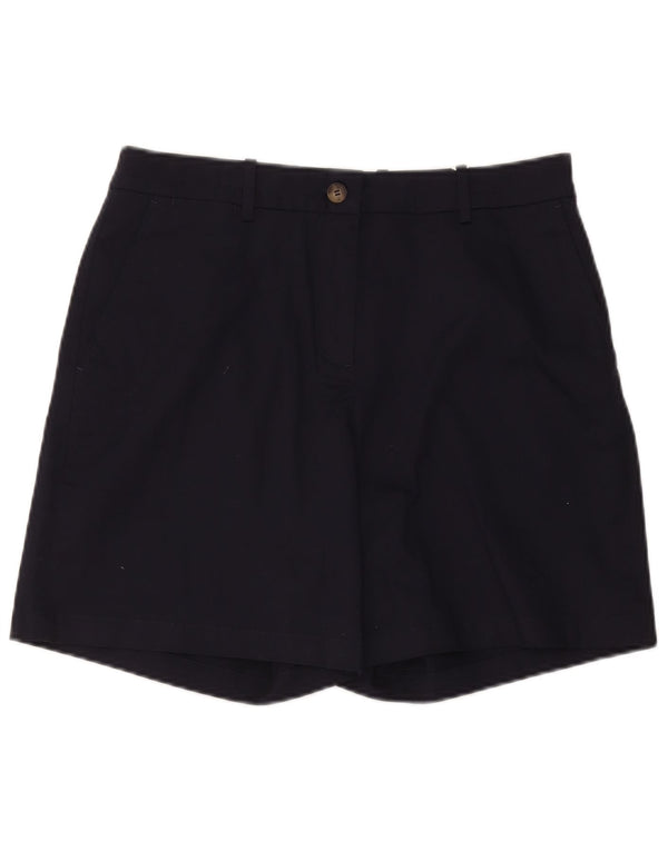 Shorts Chino Feminino Gant Reino Unido 14 Grande W34 Azul Marinho Algodão