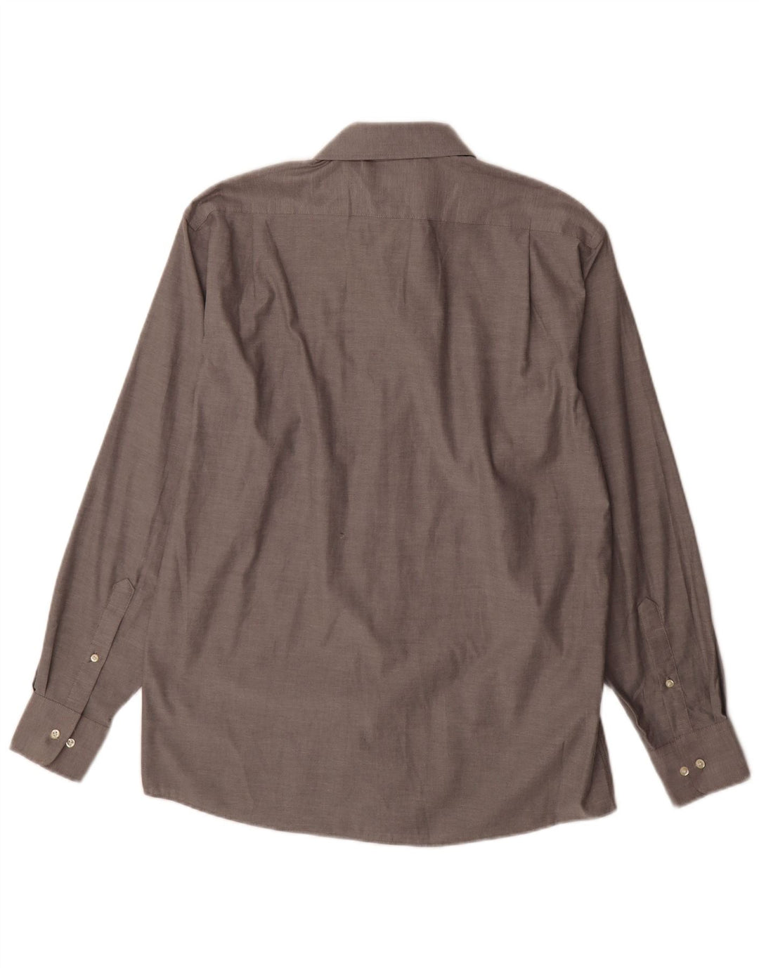 Camisa masculina Tommy Hilfiger Regular Fit tamanho 15 1/2 algodão cinza médio