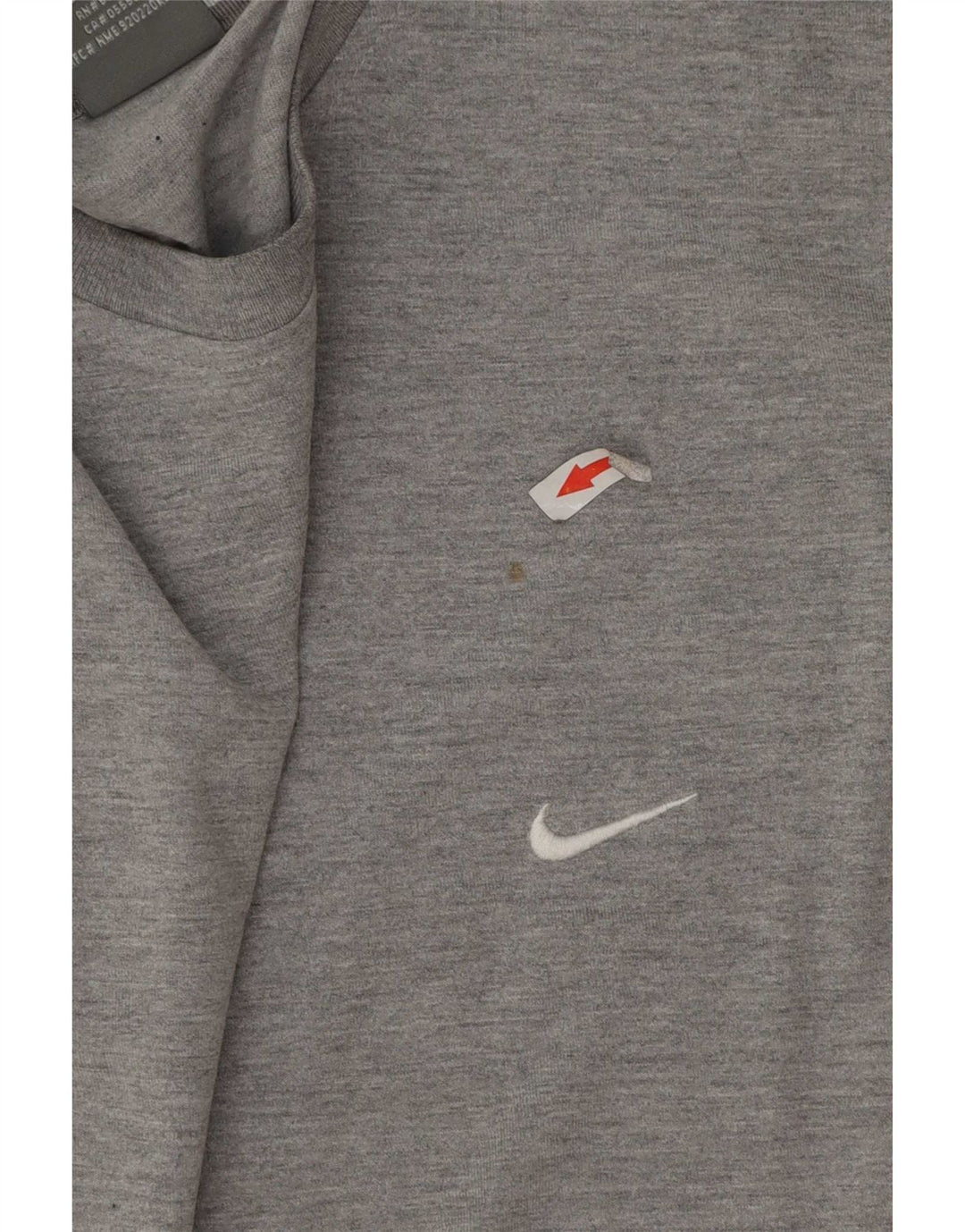 Camiseta masculina Nike grande cinza