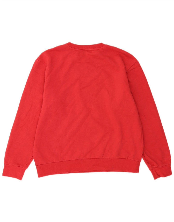 Suéter masculino MARKS & SPENCER de algodão vermelho médio